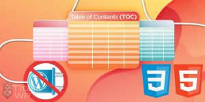 Table of Contents TOC Plugins CSS HTML